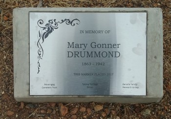 Mary G DRUMMOND - Moorngag Cemetery