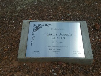 Charles Joseph LARKIN - Moorngag Cemetery