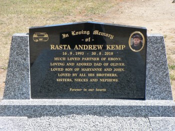 Rasta Andrew KEMP - Winton Cemetery