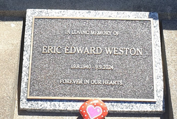 Eric Edward WESTON - Winton Cemetery