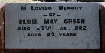 Elsie May GREEN - Winton Cemetery