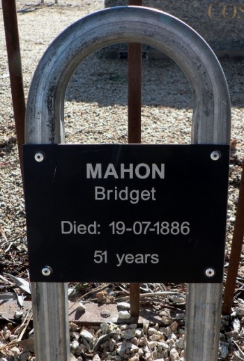 Bridget MAHON - Winton Cemetery