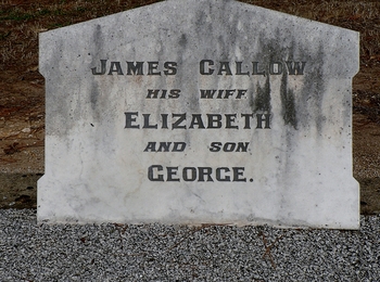 George CALLOW - Winton Cemetery