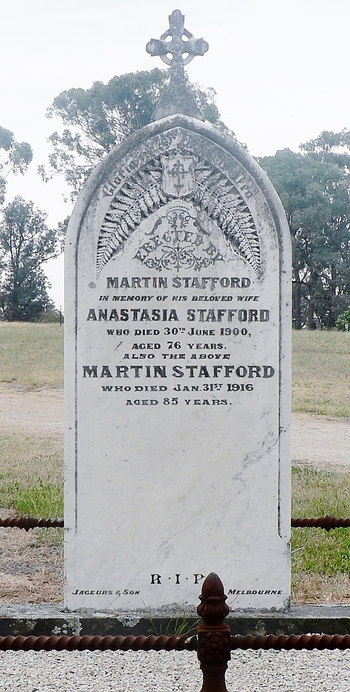 Martin STAFFORD - Winton Cemetery